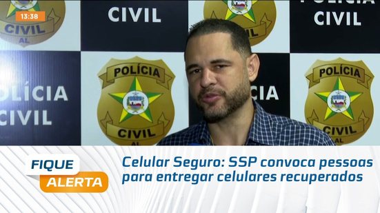 Celular Seguro: SSP convoca pessoas para entregar celulares recuperados