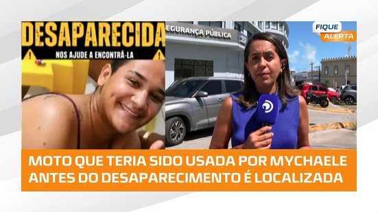 Moto que teria sido usada por jovem desaparecida é encontrada em oficina; polícia realiza perícia