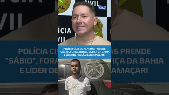 "Sábio", apontado como líder do tráfico na Bahia, é capturado em Maceió  #BalançoGeralAL