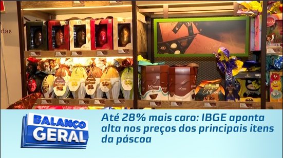 Até 28% mais caro: IBGE aponta alta nos preços dos principais itens da páscoa