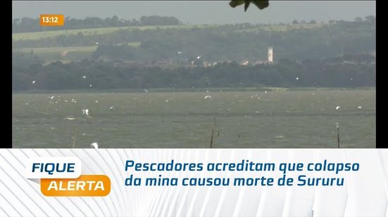 Pescadores acreditam eu colapso a mina causou morte de Sururu