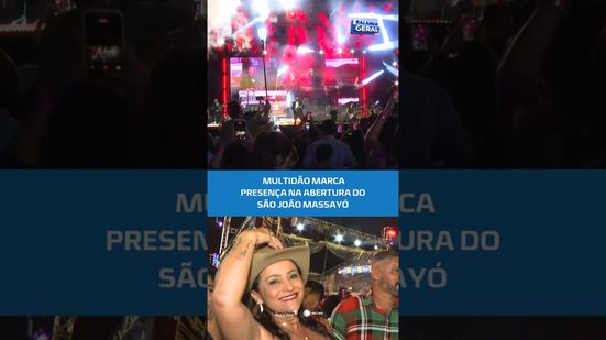 🔥 Começou! Público lota estacionamento do Jaraguá na abertura do São João Massayó #BalançoGeralAL