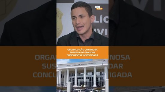 PARTE 1: Fraudes em concursos públicos levam PF a investigar grupo criminoso, confira! #FiqueAlerta