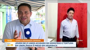 Jovem de 21 anos acusado de homicídio e tortura em Uberlândia é preso em Arapiraca