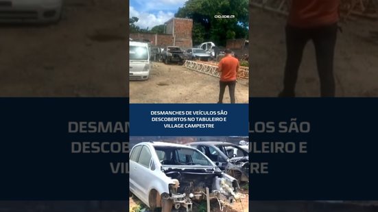 Esquema de desmanche é descoberto no Tabuleiro e Village Campestre #CidadeAL