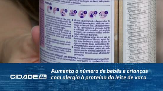 Aumenta o número de bebês e crianças com alergia à proteína do leite de vaca