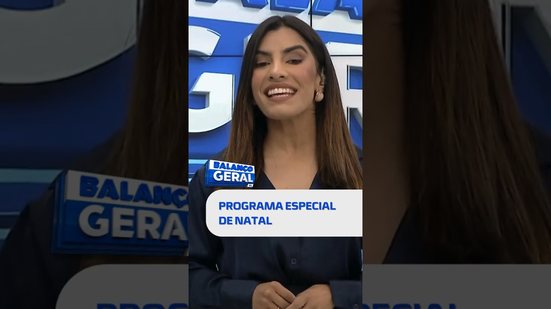 🎄Clima natalino no ar: confira o Programa Especial de Natal #BalançoGeralAL 🎁