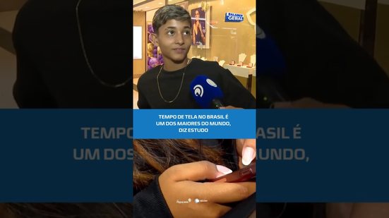 Brasil ocupa 2º lugar em ranking de tempo de uso de telas #BalançoGeralAL