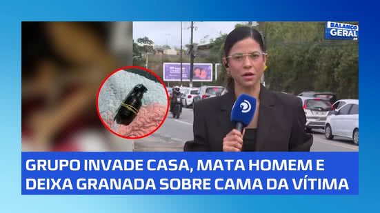 🚨 Homem é morto dentro de casa e granada é deixada sobre cama da vítima