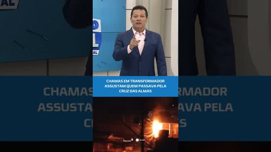 Incêndio em poste gera preocupação na Cruz das Almas #BalançoGeralAL