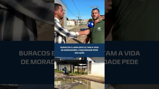 Lama, buracos e poeira: população pede melhorias na infraestrutura #CidadeAL