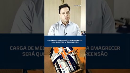 Carga de medicamentos para emagrecer é apreendida em Arapiraca e será incinerada 🚨