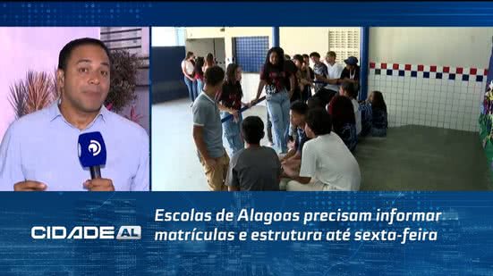 Escolas de Alagoas precisam informar matrículas e estrutura até sexta-feira