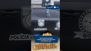🚨 Preso no Francês: homem é flagrado com 100 kg de maconha perto da praia #CidadeAL