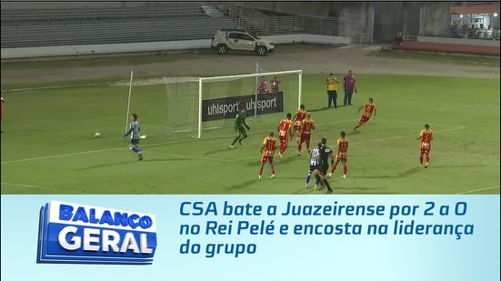 CSA bate a Juazeirense por 2 a 0 no Rei Pelé e encosta na liderança do grupo
