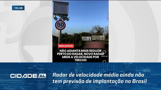 Radar de velocidade média ainda não tem previsão de implantação no Brasil