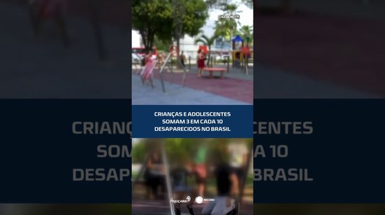 Brasil registra alto número de crianças entre desaparecidos #CidadeAL