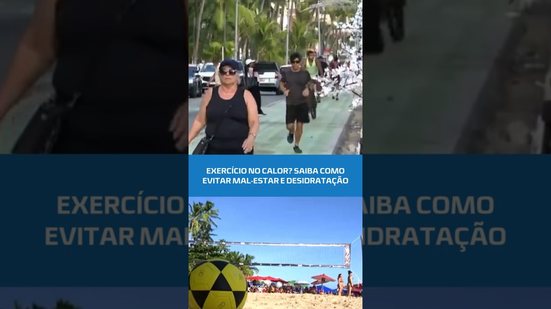 ☀️ATENÇÃO NO VERÃO: cuidado ao treinar nos horários de sol forte #BalançoGeralAL