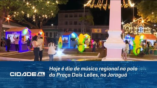 Hoje é dia de música regional no polo da Praça Dois Leões, no Jaraguá