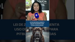 ATENÇÃO TUTORES: Lei exige uso de focinheira para pitbulls em Alagoas #FiqueAlerta