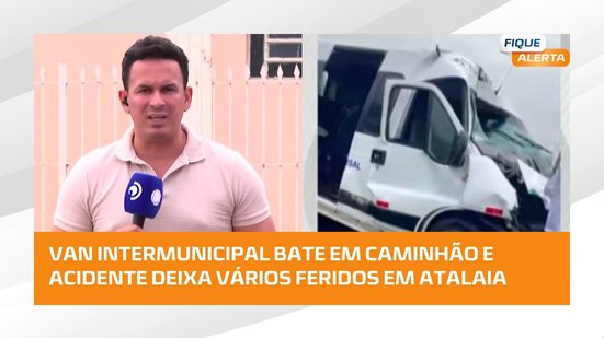 🚔 Van intermunicipal se envolve em acidente com caminhão; passageiros ficam feridos