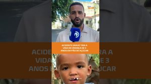 Criança de 3 anos morre em acidente entre moto e ônibus em AL #FiqueAlerta