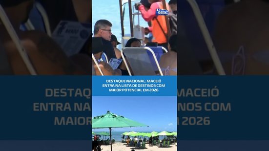Maceió em evidência:capital alagoana se consolida como destino estratégico para 2026 #BalançoGeralAL