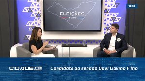 Rodada de entrevistas no Cidade encerra com o candidato ao senado Davi Davino Filho