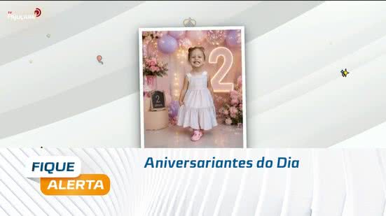 Aniversariantes do Dia