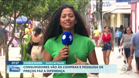 Consumidores vão às compras e pesquisa de preços faz a diferença