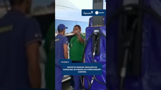 ⛽ Reduziu? TV Pajuçara confere se imposto zerado da gasolina chegou aos postos | #CidadeAL