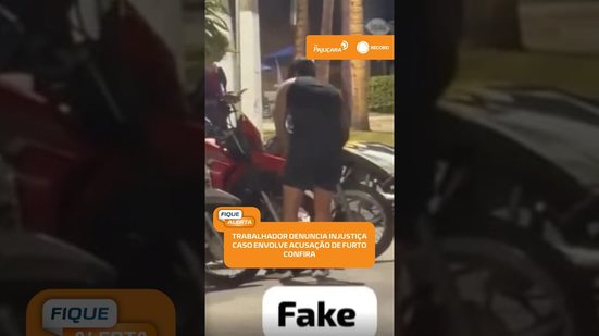 ⚠️ Trabalhador denuncia falsa acusação de furto nas redes sociais #FiqueAlerta