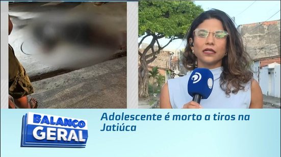 Adolescente é morto a tiros na Jatiúca