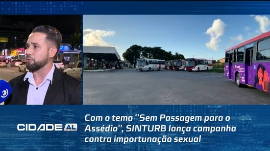 Com o tema ''Sem Passagem para o Assédio'', SINTURB lança campanha contra importunação sexual