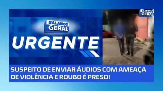 COM DROGAS EM CASA: Polícia prende suspeito de enviar áudios com ameaças sobre show no Jaraguá