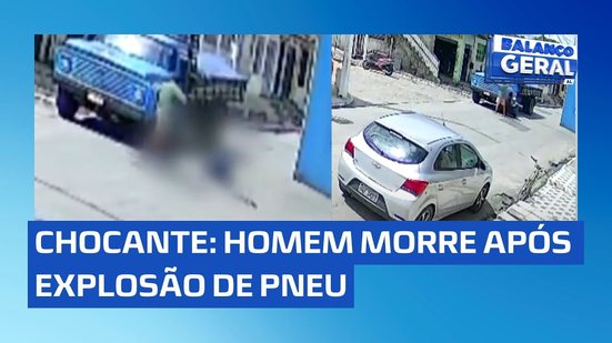 Tragédia: Borracheiro morre após explosão de pneu e imagens impressionam! 🚨