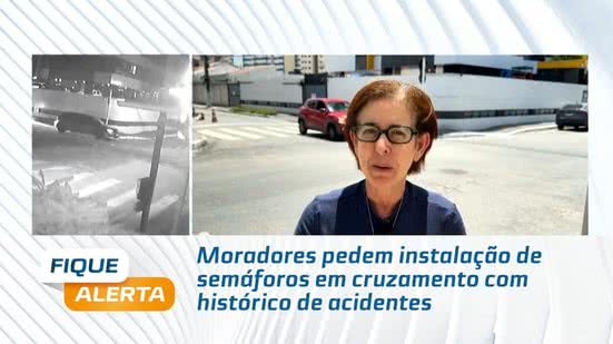 Moradores pedem instalação de semáforos em cruzamento com histórico de acidentes