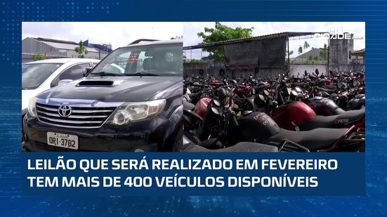 Leilão do DER oferece motos e carros com lances mais baratos