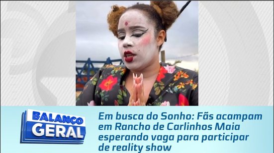 Fãs acampam em Rancho de Carlinhos Maia esperando vaga para participar de reality show