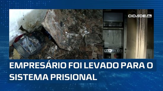 Incêndio em Apartamento: Empresário foi levado para o sistema prisional