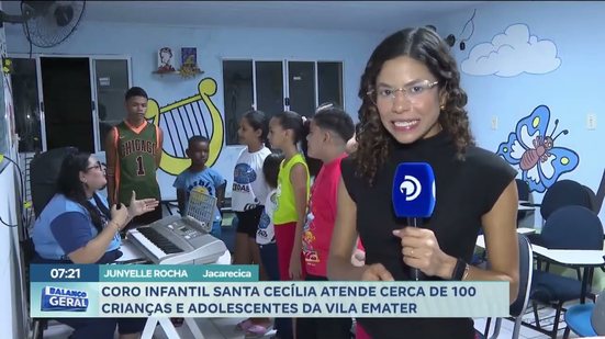 Coro infantil Santa Cecília atende cerca de 100 crianças e adolescentes da Vila Emater