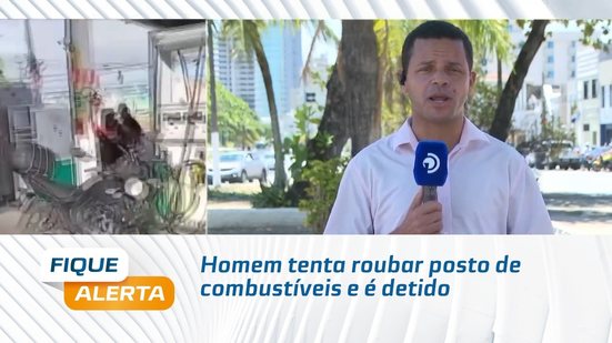 Homem tenta roubar posto de combustíveis e é detido por frentistas no Benedito Bentes