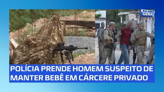 🚨 Homem é preso suspeito de manter bebê de dois meses em cárcere privado em Cruz das Almas