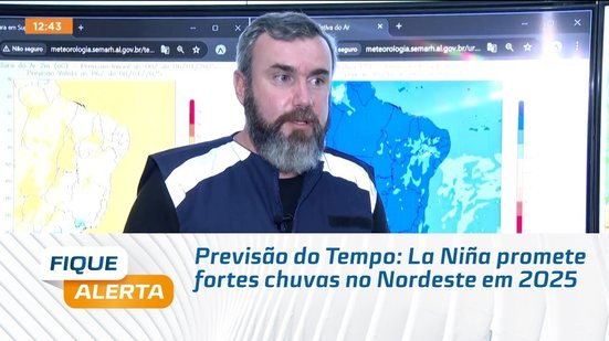 Previsão do Tempo: La Niña promete fortes chuvas no Nordeste em 2025