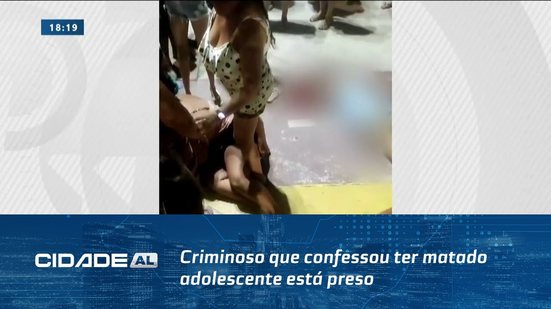 Na Santa Amélia: Criminoso que confessou ter matado adolescente está preso