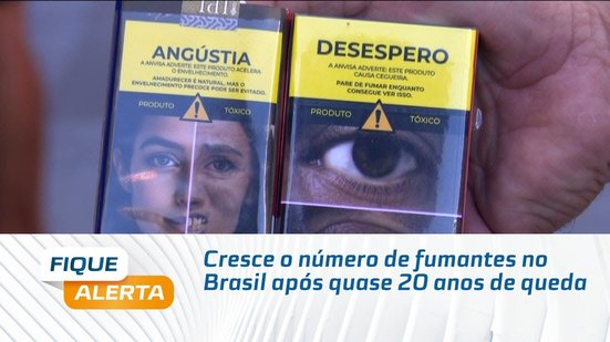 Cresce o número de fumantes no Brasil após quase 20 anos de queda