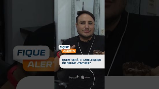 💇🏻‍♂️ HOJE NO FIQUE ALERTA VOCÊ DESCOBRE QUEM É O CABELEIREIRO DO VENTURA  #fiquealerta