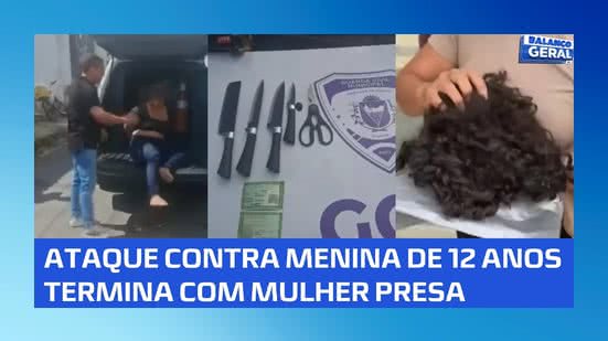 🚨 Menina de 12 anos tem cabelo cortado e é ferida com faca; suspeita é presa