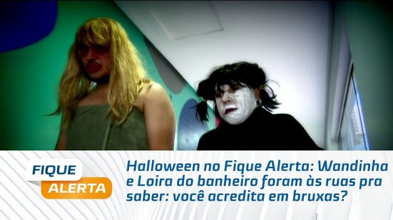 Wandinha e Loira do banheiro foram às ruas pra saber: você acredita em bruxas?
