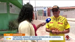 ''Grito do Jaraguá'' Marca último dia do carnaval em Maceió; veja programação